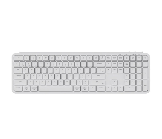 Keychron B6 Pro Ultra Slim Bluetooth Full 100% Ivory White B6P-K8 - 1294107 - zdjęcie
